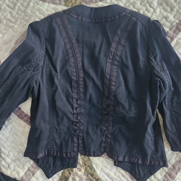 Marc Jacobs Black Jacket Size 2 - Picture 2 of 7